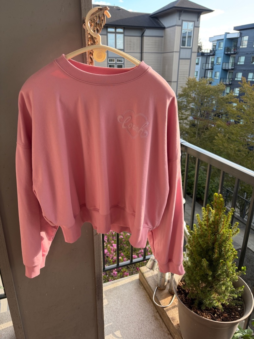 Women’s Coach sweatshirt